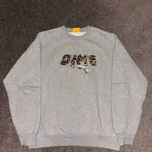 Men’s Gray Dime Crewneck Sweatshirt - Small